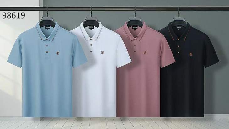 Picture of Zegna Polo Shirts Short _SKUZegnaM-3XL25wx5425230